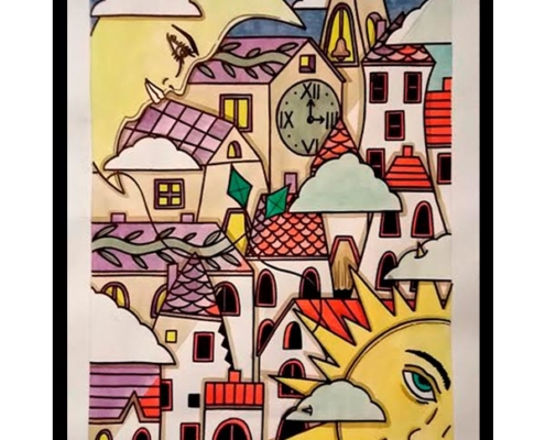 Obra, Amor Platónico, del Artista Davide Mantovani