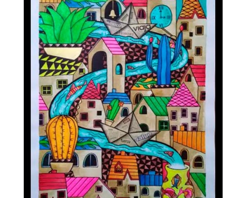 Obra, El Gran Pueblo del Artista Davide Mantovani