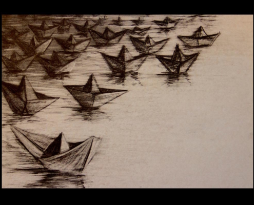 Obra, Regata del Artista Roberto Jiménez Hidalgo